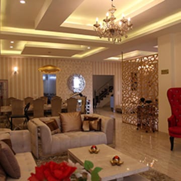Living Room in 2 BHK Apartment at Gaur Yamuna City 16th Park View, Gaur Yamuna City – for Sale