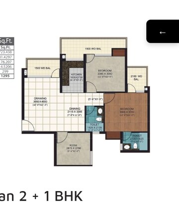 2.5 BHK Apartment For Sale in Alpine AIGIN Royal, Sector 1 Greater Noida