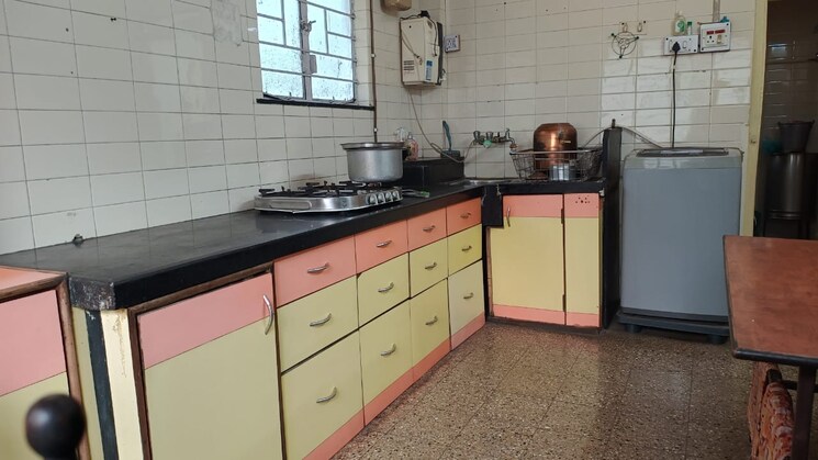 Kitchen, mahesh-society 1 Bedroom 630 Sq.Ft. Apartment In Bibwewadi Pune 7491209