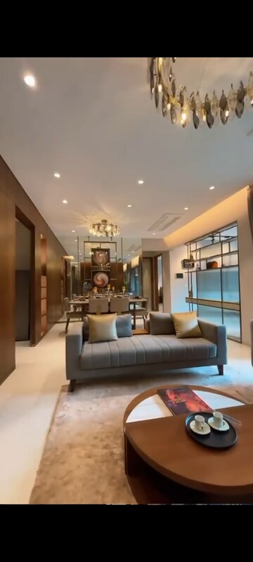 Living Room in 3 BHK Apartment at Baner Pashan Link Road – for Sale
