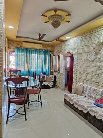 Living Room in 2 BHK Apartment at Evershine City, Vasai East – for Sale
