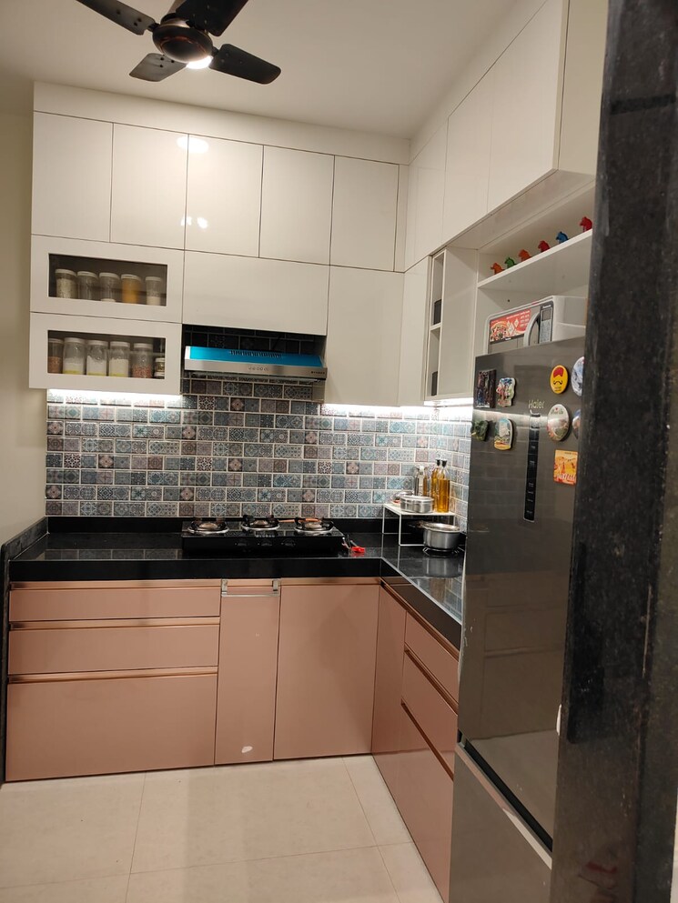 Kitchen, davakhar-elegance 2 Bedroom 755 Sq.Ft. Apartment In Nandivali Gaon Thane 7492458