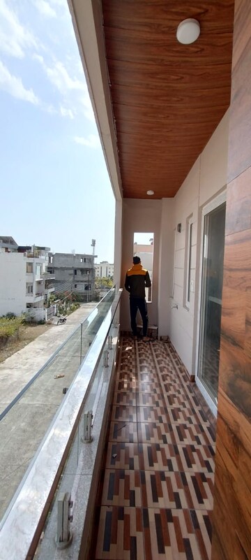 Balcony in 1 BHK Apartment at Pacific Golf Estate, Kulhan – for Sale