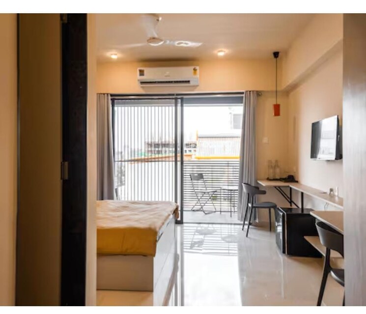 Living Room, gera-planet-of-joy Studio 280 Sq.Ft. Apartment In Kharadi Pune 7492740