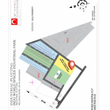  Industrial Plot – Map Location View at Murad Nagar - for Sale