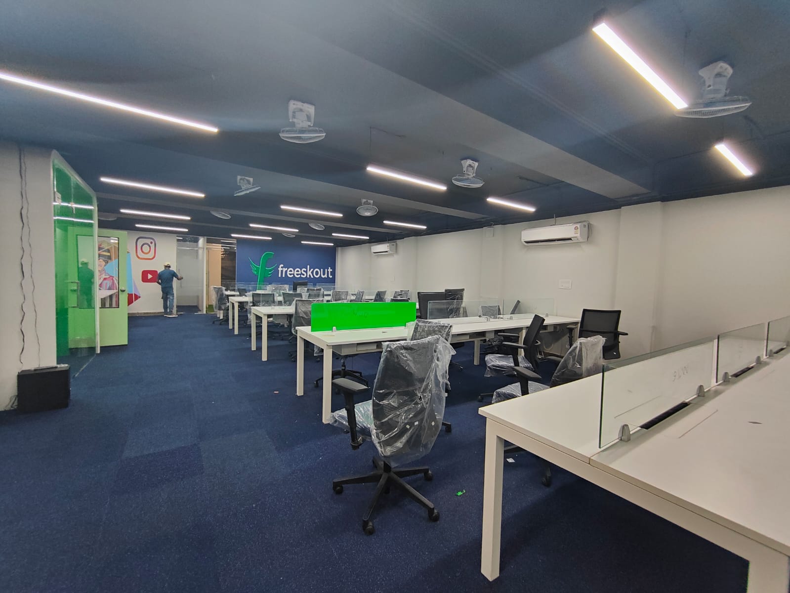 Commercial Office Space 2200 Sq.Ft. For Rent in Moti Nagar Delhi  7493589