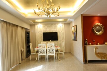 Living Room in 3 BHK Apartment at Gaur Yamuna City 16th Park View, Gaur Yamuna City – for Sale