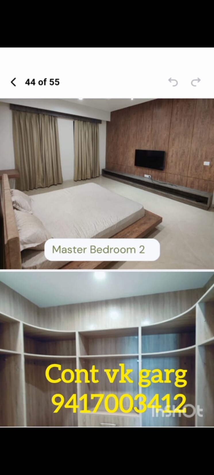 Bedroom, sushma-valencia 3 Bedroom 2250 Sq.Ft. Apartment In International Airport Road Zirakpur 7493912