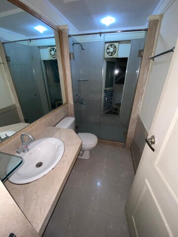 Bathroom in 3 BHK Apartment at Hiranandani Verona Co op Housing Society Ltd, Powai – for Sale