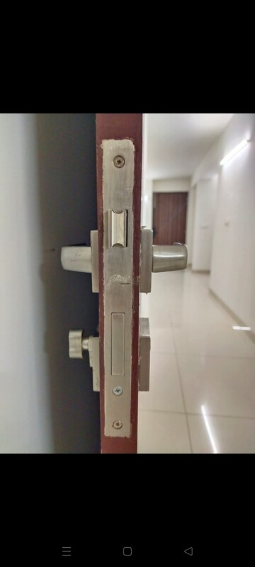 Staircase in 3 BHK Apartment at Motia Blue Ridge, Dhakoli Village – for Sale