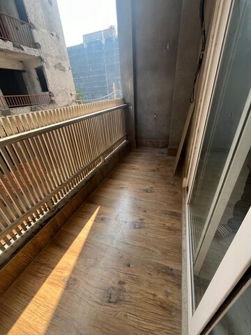 Balcony in 3 BHK Builder Floor at Palm Residency Chhatarpur, Chattarpur – for Sale
