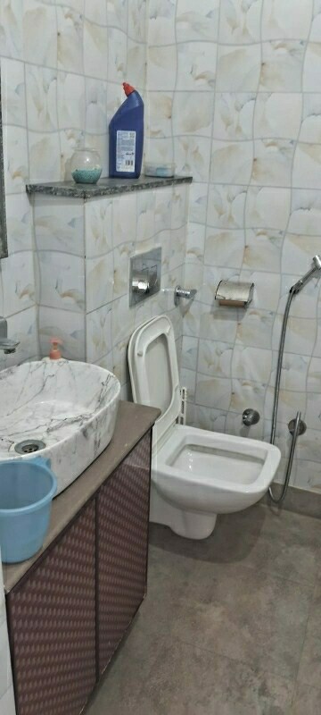 Bathroom in 4 BHK Builder Floor at Janakpuri – for Sale