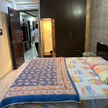 Bedroom in 3 BHK Builder Floor at Ashoka Enclave Faridabad, Ashoka Enclave – for Sale