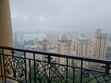 Balcony in 3 BHK Apartment at Hiranandani Gardens Torino, Powai – for Sale