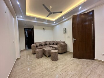 Living Room in 3 BHK Builder Floor at Chattarpur – for Sale