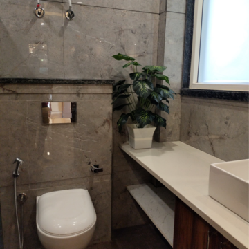 Bathroom in 4 BHK Builder Floor at Sector 89 – for Sale