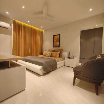 Living Room in 3 BHK Apartment at Northview Homez, International Airport Road – for Sale