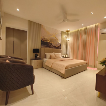 Living Room in 3 BHK Apartment at Northview Homez, International Airport Road – for Sale