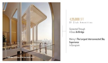 Staircase in 4 BHK Apartment at M3M Altitude, Sector 65 – for Sale