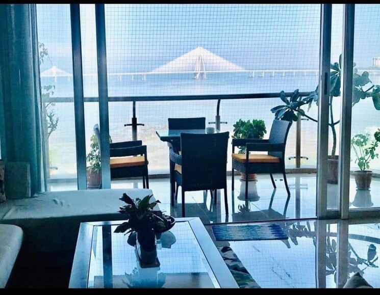 Balcony, vision-crest 3 Bedroom 3200 Sq.Ft. Apartment In Prabhadevi Mumbai 7496047