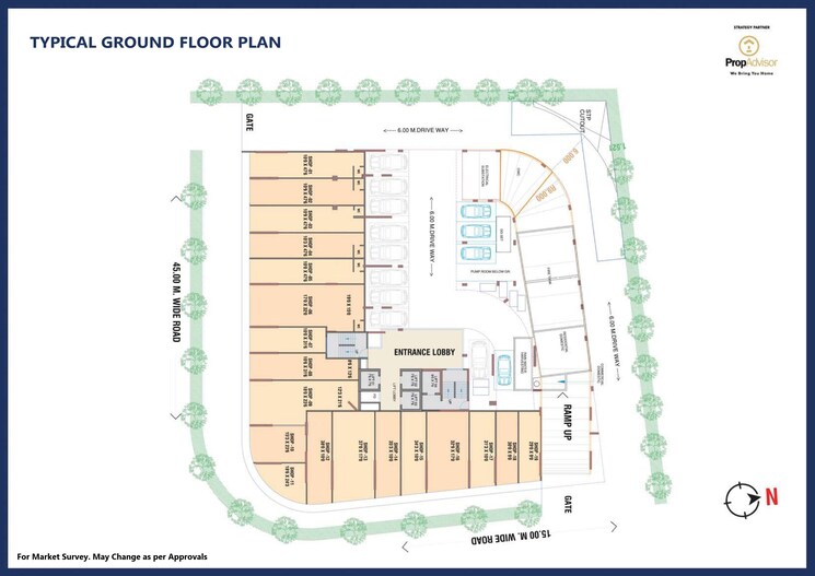 Master Plan, millennium-celesta 3 Bedroom 1585 Sq.Ft. Apartment In Kharghar Sector 34 Navi Mumbai 7496164