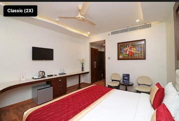 Bedroom in 4 BHK Apartment at Rishita Manhattan, Gomti Nagar – for Sale
