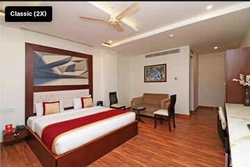 Bedroom in 4 BHK Apartment at Rishita Manhattan, Gomti Nagar – for Sale