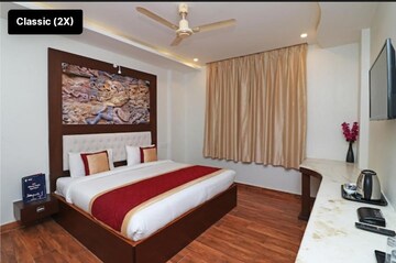 Bedroom in 4 BHK Apartment at Rishita Manhattan, Gomti Nagar – for Sale