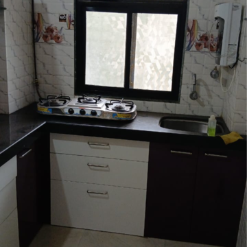 Kitchen in 2 BHK Apartment at Sai Complex Housing, Anand Park – for Sale