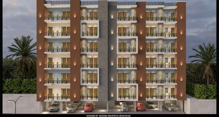Exterior View, suraj-residency-noida 2 Bedroom 1050 Sq.Ft. Builder Floor In Sector 73 Noida 7497707