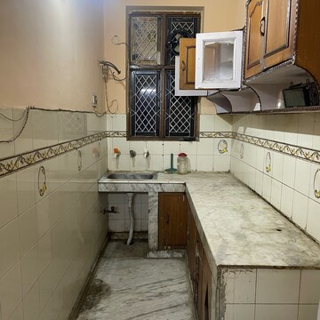 Kitchen in 2 BHK Builder Floor at Spring Field Colony – for Sale