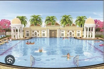 Swimming Pool in 3 BHK Apartment at Omaxe The Palace, Gomti Nagar – for Sale
