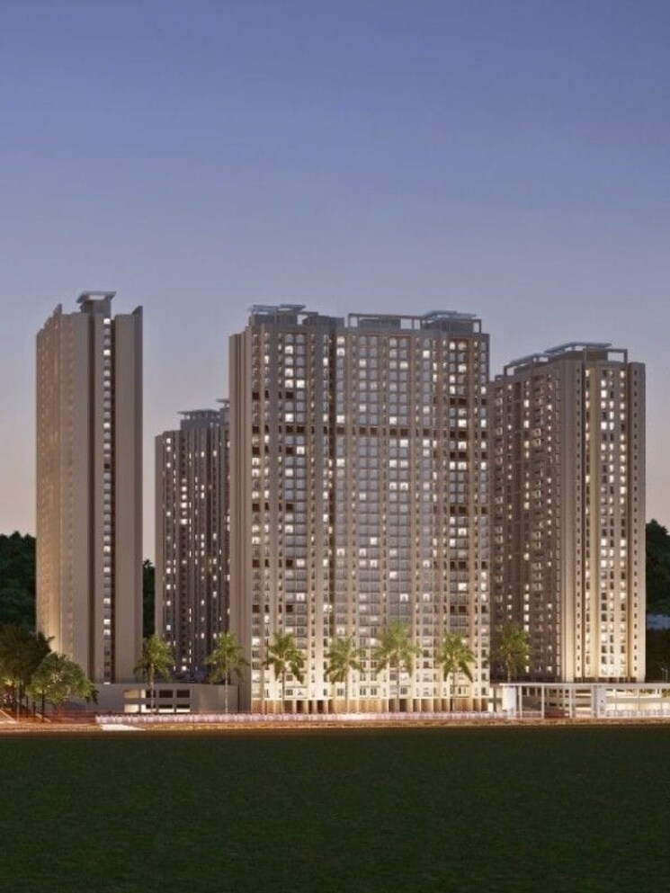 Exterior View, dosti-planet-north 2 Bedroom 637 Sq.Ft. Apartment In Shilphata Thane 7499315