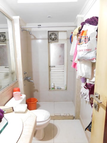 Attached Bathroom in 3 BHK Apartment at Hiranandani Verona Co op Housing Society Ltd, Powai – for Rent