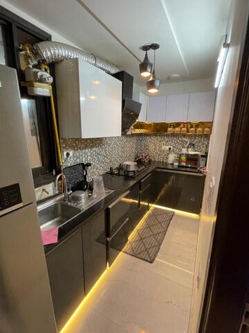 Kitchen in 3 BHK Builder Floor at Chattarpur – for Sale