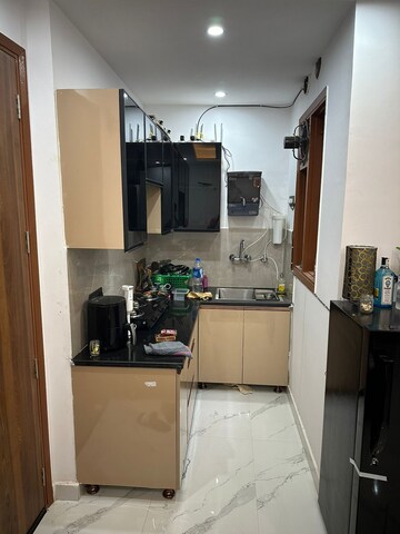 Kitchen in 1.5 BHK Builder Floor at Saket – for Sale