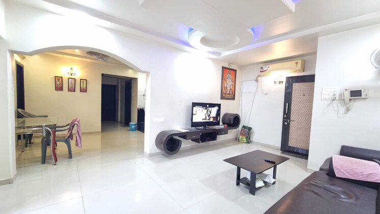 Living Room, goel-ganga-carnation 2 Bedroom 1250 Sq.Ft. Apartment In Koregaon Park Pune 7500392