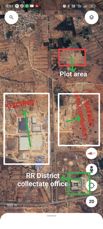  Plot – Map Location View at Kongara Kalan - for Sale