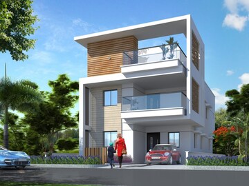 4 BHK Villa – Exterior View View at Narsingi - for Sale