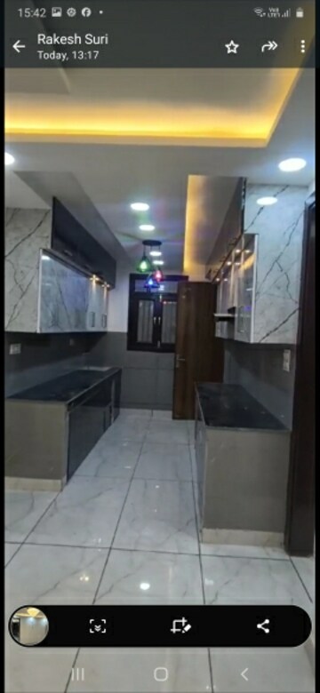Kitchen in 3 BHK Builder Floor at Vipin Garden – for Sale