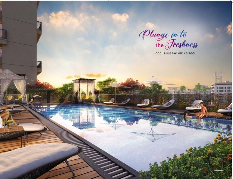 Swimming Pool, paradise-sai-aaradhya 3 Bedroom 1865 Sq.Ft. Apartment In Kharghar Navi Mumbai 7501460