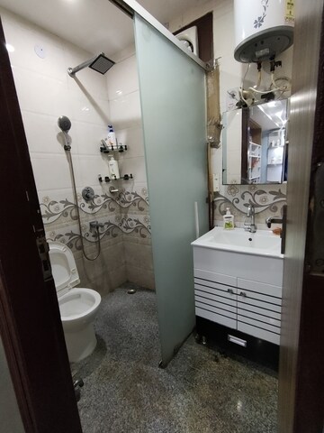 Bathroom in 3 BHK Apartment at Sector 19, Dwarka – for Sale