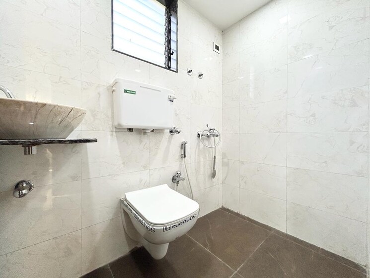Bathroom, mahalaxmi-nagar 1.5 Bedroom 410 Sq.Ft. Apartment In Naigaon East Palghar 7502273