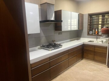 Kitchen in 5 BHK Apartment at Adani Shantigram Water Lily, Shantigram – for Sale