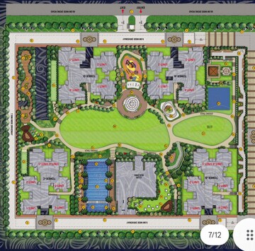 Master Plan in 3 BHK Apartment at Irish Platinum, Sector 10 Greater Noida – for Sale
