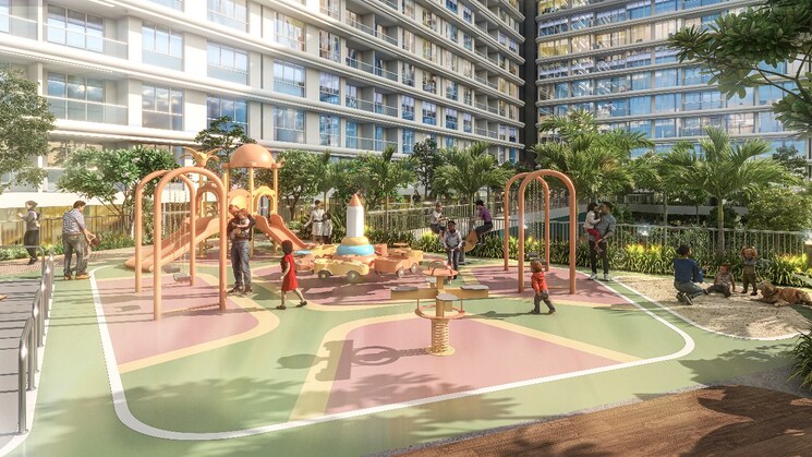 Exterior View, nms-palm-amore 4 Bedroom 1690 Sq.Ft. Builder Floor In Seawoods Sector 46 Navi Mumbai 7502814