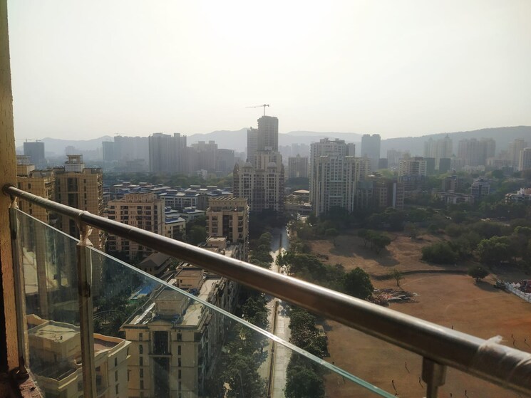 Balcony, risland-the-icon 2 Bedroom 671 Sq.Ft. Apartment In Dhokali Thane 7503150