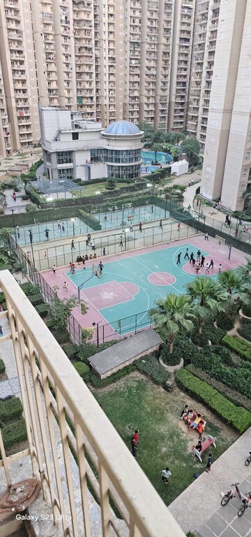 Balcony in 3 BHK Apartment at Ajnara Homes, Sector 16b Greater Noida – for Sale