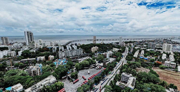 Exterior View, techno-aakasa 3 Bedroom 1300 Sq.Ft. Apartment In Worli Mumbai 7503449