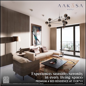 5 BHK Apartment For Sale in Techno Aakasa, Worli